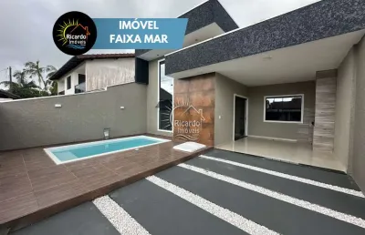 Casa com 3 quartos à venda na avenida palmas, 2-68, canoas, pontal do paraná por r$ 620.000