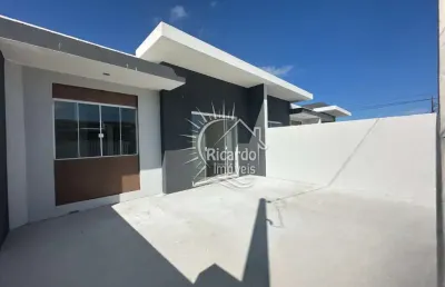 Casa com 2 quartos à venda na joselina são bonato, 518, balneário monções, matinhos, 55 m2 por r$ 319.000
