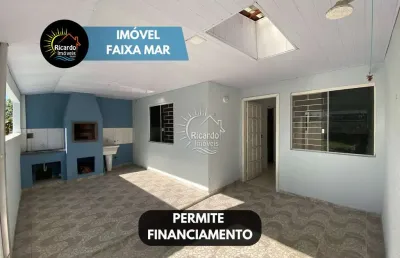 Casa com 2 quartos à venda na rua corais, 18, shangri-lá, pontal do paraná por r$ 295.000
