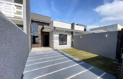 Casa com 3 quartos à venda na rua amsterdã, 279, costa azul, matinhos por r$ 599.000