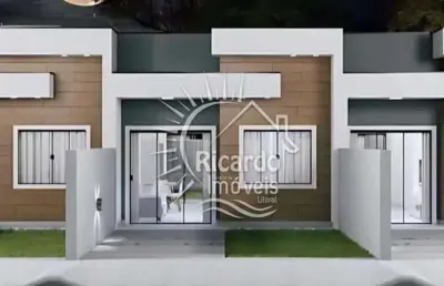 Casa com 2 quartos à venda na avenida iate clube, 331, canoas, pontal do paraná por r$ 380.000