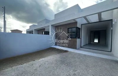 Casa com 2 quartos à venda na rua principal, 1053, saint etiene, matinhos por r$ 289.000