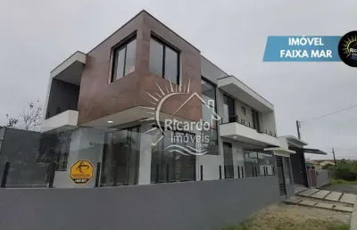 Casa com 3 quartos à venda na rua tiradentes, 457, balneário leblon, pontal do paraná por r$ 1.500.000