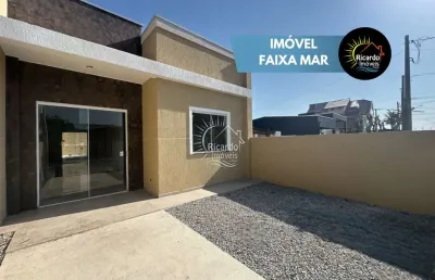 Casa com 3 quartos à venda na maria de lourdes kossatz, s/n, praia de leste, pontal do paraná por r$ 650.000
