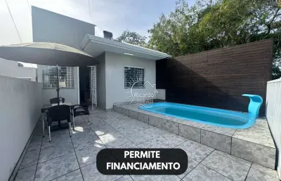 Casa com 3 quartos à venda na alameda angélica, 208, canoas, pontal do paraná por r$ 360.000