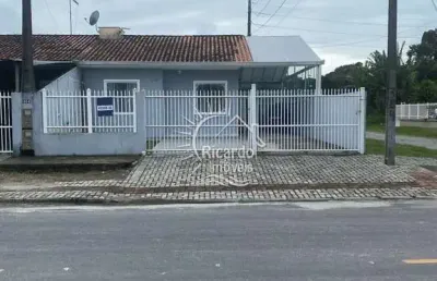 Casa com 2 quartos à venda na rua ary barroso, 384, balneário primavera, pontal do paraná por r$ 340.000