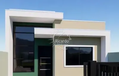 Casa com 2 quartos à venda na rua bahamas, s/n, balneário gaivotas, matinhos por r$ 430.000