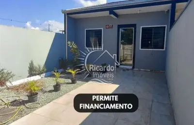 Casa com 2 quartos à venda na rua leocadio corrêa, 433, santa terezinha, pontal do paraná, 48 m2 por r$ 360.000