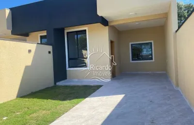 Casa com 3 quartos à venda na avenida januario correia da veiga, 137, shangri-lá, pontal do paraná, 51 m2 por r$ 630.000
