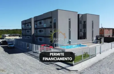 Apartamento com 2 quartos à venda na rua moreira sales, 1401, sertãozinho, matinhos por r$ 279.000