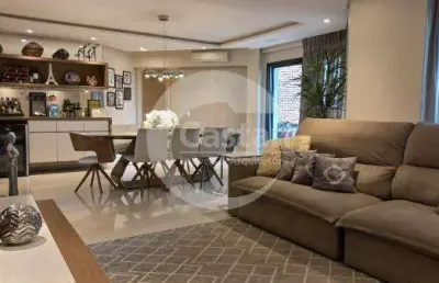 Apartamento com 3 quartos à venda na rua marechal barbacena, --, vila regente feijó, são paulo, 160 m2 por r$ 1.290.000