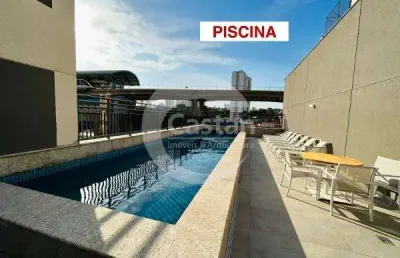 Apartamento com 1 quarto para alugar na avenida do oratório, --, vila independência, são paulo, 28 m2 por r$ 2.199