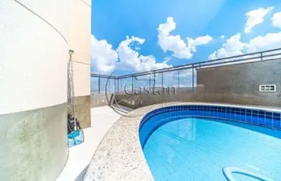 Cobertura com 3 quartos à venda na rua bimbarra, --, jardim anália franco, são paulo, 185 m2 por r$ 2.128.000