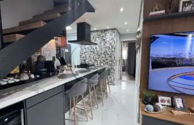 Cobertura com 4 quartos à venda na avenida vila ema, --, vila prudente, são paulo, 127 m2 por r$ 1.064.000