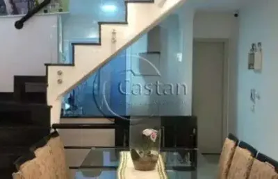 Casa em condomínio fechado com 3 quartos à venda na rua tuiuti, --, tatuapé, são paulo, 126 m2 por r$ 1.276.596