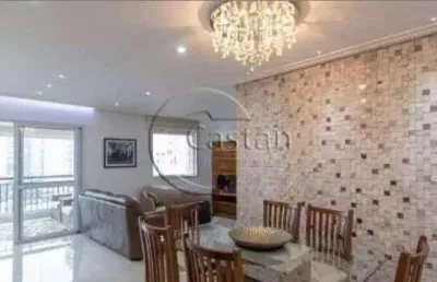 Apartamento com 3 quartos à venda na rua serra de botucatu, --, tatuapé, são paulo, 100 m2 por r$ 1.099.000