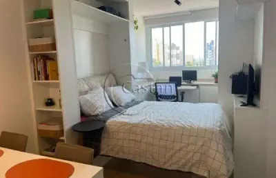 Apartamento com 1 quarto à venda na rua visconde de parnaíba, --, brás, são paulo, 28 m2 por r$ 266.000