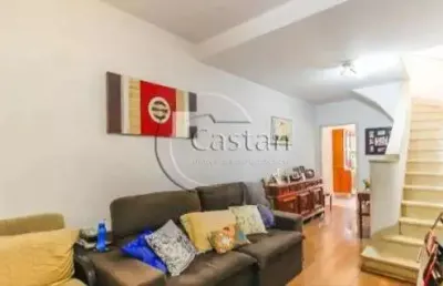 Casa em condomínio fechado com 2 quartos à venda na rua professora sebastiana silva minhoto, --, tatuapé, são paulo, 120 m2 por r$ 723.000