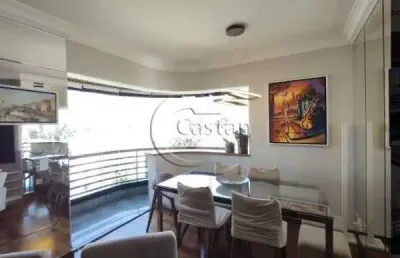 Apartamento com 3 quartos à venda na rua santa gertrudes, --, tatuapé, são paulo, 120 m2 por r$ 1.070.000