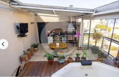 Cobertura com 4 quartos à venda na rua madre de deus, --, mooca, são paulo, 180 m2 por r$ 1.500.000