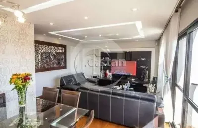 Apartamento com 3 quartos à venda na rua marquês de abrantes, --, tatuapé, são paulo, 110 m2 por r$ 850.000