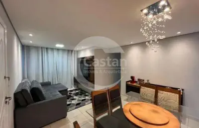 Apartamento com 3 quartos à venda na rua costa barros, --, vila alpina, são paulo, 72 m2 por r$ 337.000