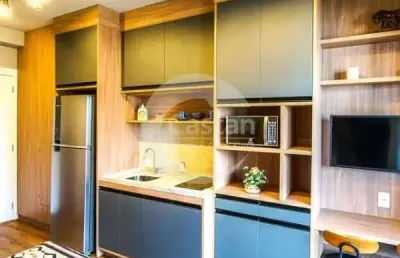 Apartamento com 1 quarto à venda na rua padre antônio de sá, --, tatuapé, são paulo, 23 m2 por r$ 430.000