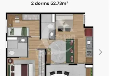 Apartamento com 2 quartos à venda na rua elói cerqueira, --, belenzinho, são paulo, 52 m2 por r$ 638.000