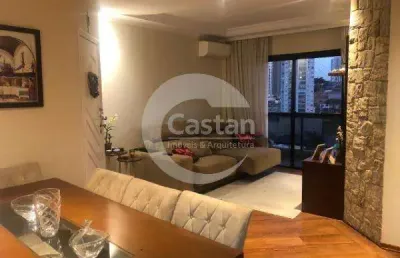 Apartamento com 4 quartos à venda na rua marechal barbacena, --, jardim anália franco, são paulo, 114 m2 por r$ 760.000