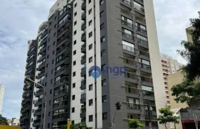 Apartamento com 1 dormitório à venda, 27 m² - campos elíseos