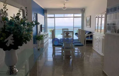 Apartamento com 3 dormitórios à venda, 130 m² - pitangueiras - guarujá/sp
