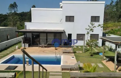 Sobrado à venda, 248 m² por r$ 2.490.000,00 - residencial parque campos de santo antônio ii - itu/sp