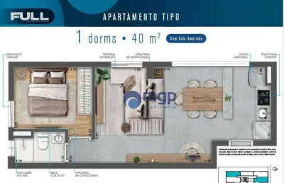 Apartamento novo, à venda na vila paulicéia - 40 m² - são paulo/sp
