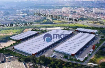 Galpão em condomínio para alugar às margens da rodovia dutra! r$ 38/m² - 16.822 m² - são paulo/sp
