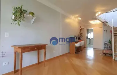 Cobertura duplex com 4 dormitórios à venda, 200 m² por r$ 1.260.000 - água fria - são paulo/sp