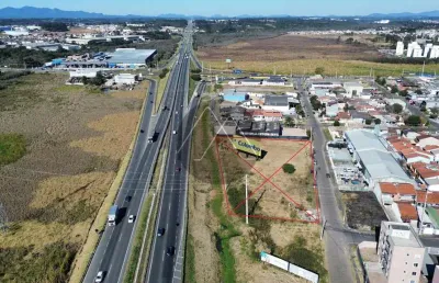 Área a venda | zr4 com 3.458 m² as margens da br 277 em são josé dos pinhais - pr