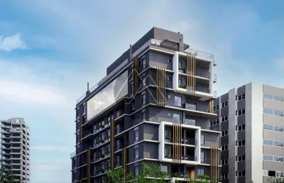 Blentt atr – 3 dorm (1 suíte) –107 m² – 1 vaga – portão, curitiba – entrega jul/2027