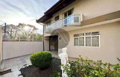 Sobrado à uma quadra do shopping, com 5 dorm. à venda, 140m² por r$ 690.000 - centro - sjp/pr