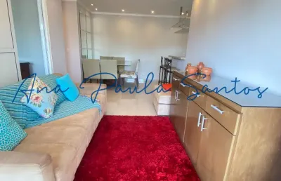Lindo e arejado apartamento de 2 dorms (1 suíte) para locação na vila belmiro em santos - sp (15/05/24)