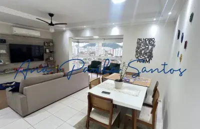Oportunidade porto panorama! sofisticado apartamento de 3 dormitórios (2 suítes) à venda na vila belmiro, santos – sp