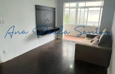 Oportunidade no boqueirão! amplo apartamento de 2 dorms com sacada e vaga de garagem em santos – sp
