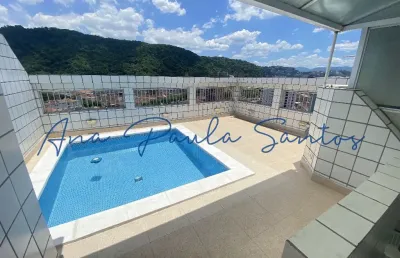 Oportunidade de cobertura triplex com 3 dormitórios (2 suítes) a venda na vila belmiro em santos