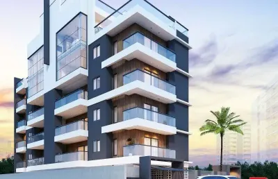 Apartamento com 3 quartos à venda na avenida pérola do atântico, 133, jardim pérola do atlântico, itapoá, 110 m2 por r$ 759.380