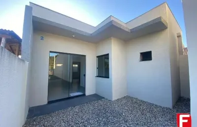 Casa com 2 quartos à venda na rua cambacica, 144b, são josé, itapoá por r$ 259.000