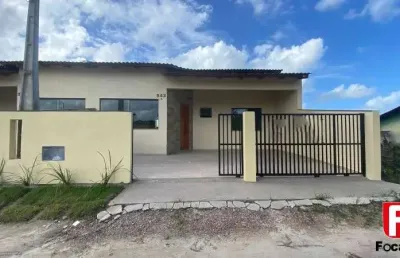 Casa com 3 quartos à venda na rua aratubaia, 543 - c, jardim pérola do atlântico, itapoá por r$ 380.000