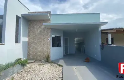 Casa com 3 quartos à venda na rua rio azul, 645, princesa do mar, itapoá por r$ 480.000