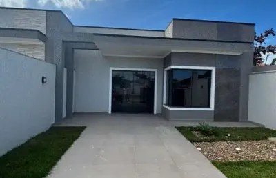Casa com 2 quartos à venda na rua 510 - álamo, 1026, rainha do mar, itapoá por r$ 385.000