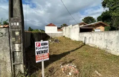 Terreno à venda na rua (1607) padre anchieta, 121, balneário estrelas, itapoá por r$ 140.000