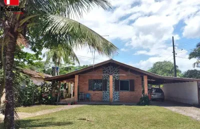 Casa com 3 quartos à venda na avenida beira mar 05, figueira do pontal, itapoá por r$ 535.000
