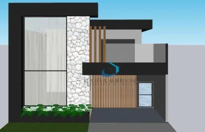 Casa sobrado 04 suites sendo 01 térrea no condomínio bella vitta, londrina pr.